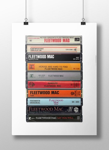 Fleetwood mac poster - poster:, cassette