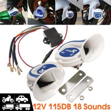 2x 12V 115DB LOUD AIR HORN