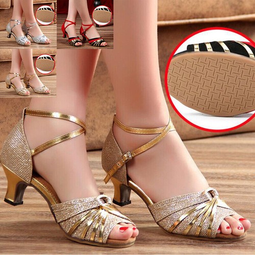 Womens ladies low heel party - ladies,