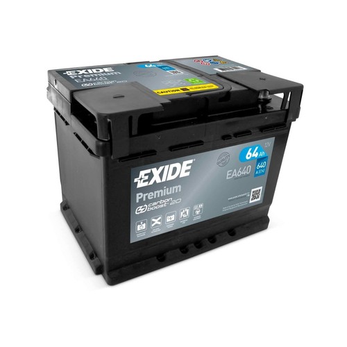 Car battery ea640 exide - car,