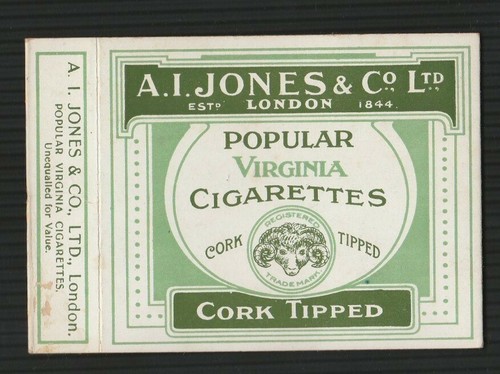 Old empty cigarette packet - old,