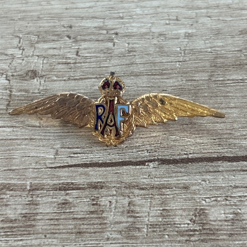 Vintage raf crest wings - crest,
