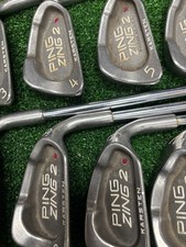 PING ZING 2 Karsten Irons 3-SW / Stiff JZ Steel Shafts / Red Dot