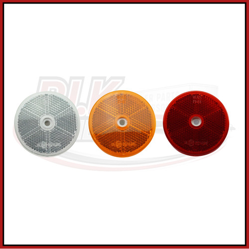 60mm dia round reflectors - dia.,