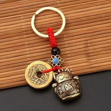 Lucky Chinese Cat Keyring
