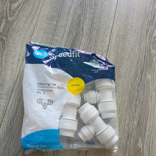 Speedfit 22x22x15mm push - speedfit,