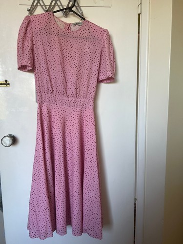 Nwt vika gazinskaya pink polka - nwt,