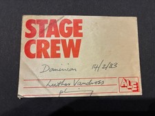 Luther Vandross Backstage Pass