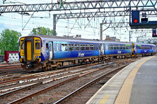 class 156 no 156494 in new scotrail at glasgow central
