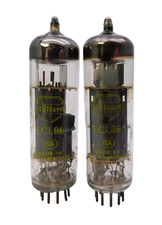 Matched Pair Mullard ECL86