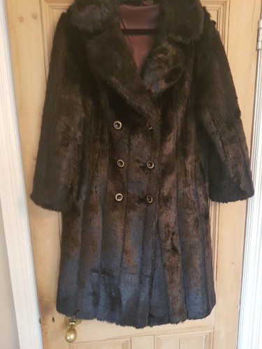 Vintage chocolate brown ladies - brown,