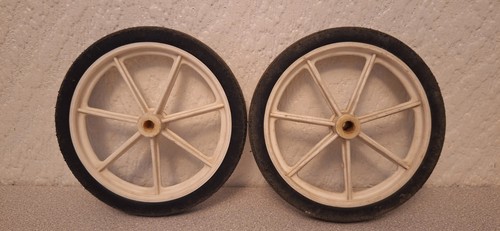 Pair small 6in wheels - wheels, with