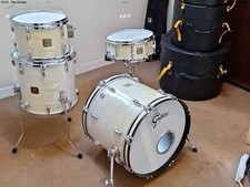drum kit used acoustic