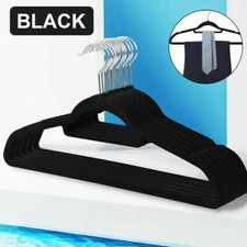30x Black Clothes Hangers Baby