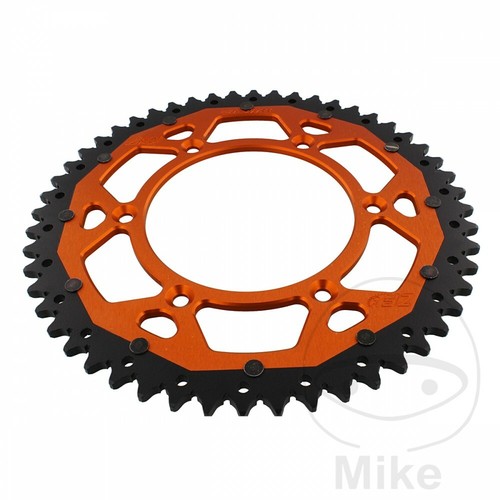 Dual crown teeth 520 - teeth, orange