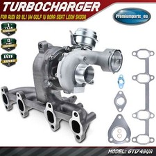 Turbo Turbocharger for Audi A3 VW Golf IV Bora Seat Leon Skoda 1.9 TDI 130 HP