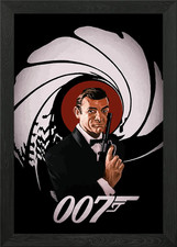 James bond 007 Framed Wall Art