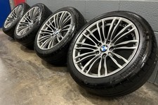 GENUINE BMW 19” M5 F10 345M ALLOY WHEELS & MICHELIN TYRES SET + TPMS