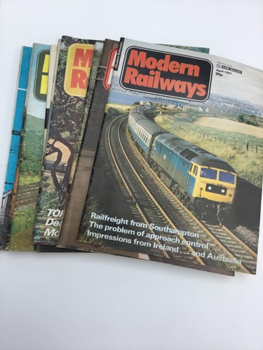 Modern railways magazine - railways,