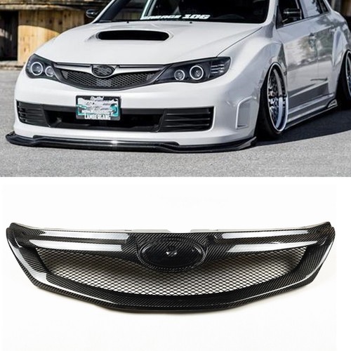 Carbon fiber front bumper - carbon,