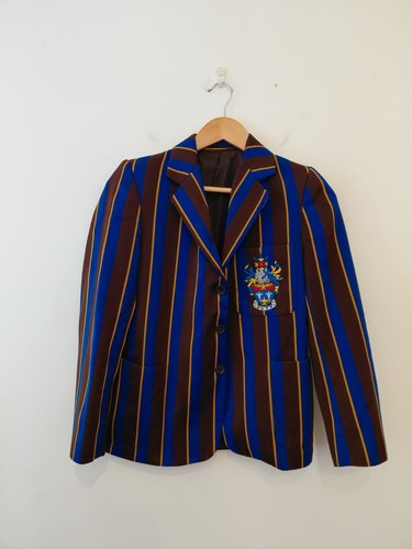 Vintage english school striped - school,
