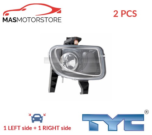 Fog light lamp pair - pair, tyc