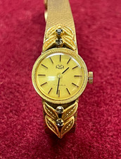 Vintage Art Deco Meister Anker 17 Jewels Mechanical Manual Watch Gold Filled