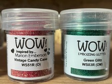 Wow embossing powder - dozens