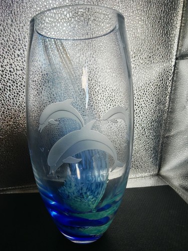 Caithness style art glass vase - caithness,
