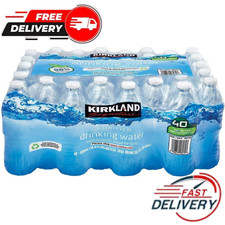 Bulk Kirkland Spring Still Bottled Water 40 x 500ml Water Multipack, Fresh Water