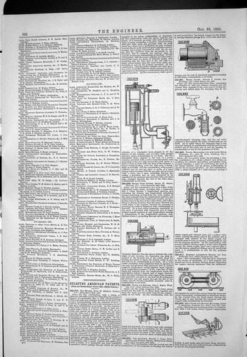 Old 1885 american patents - 1885, gas