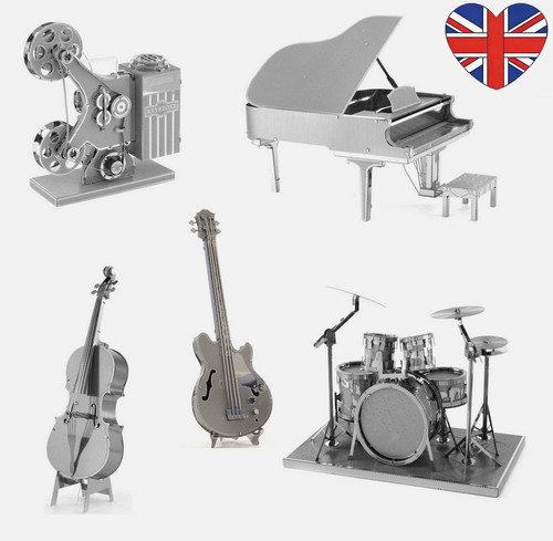 Metal model grand piano - metal,