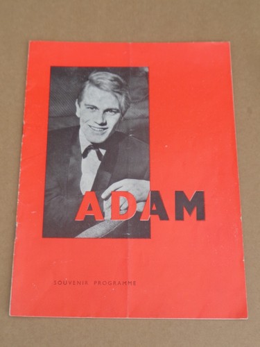 Adam faith 1961 tour - faith,