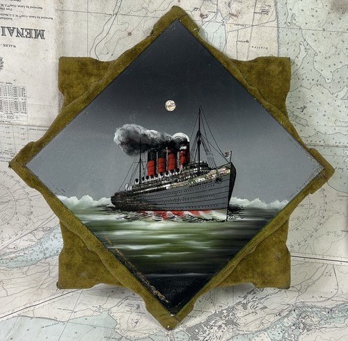 Antique rms mauretania - antique,