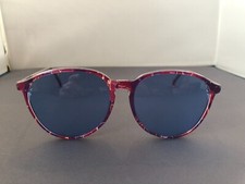Authentic Vintage Designer Ladies Sunglasses Frame. Pink/Purple 1980's.Brand New