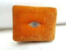 Vintage Old Orange Velvet