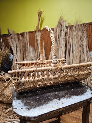 Extra large wicker firewood - large,
