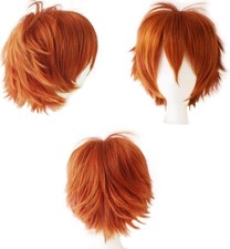 Ginger Wig: Short Curly Unisex