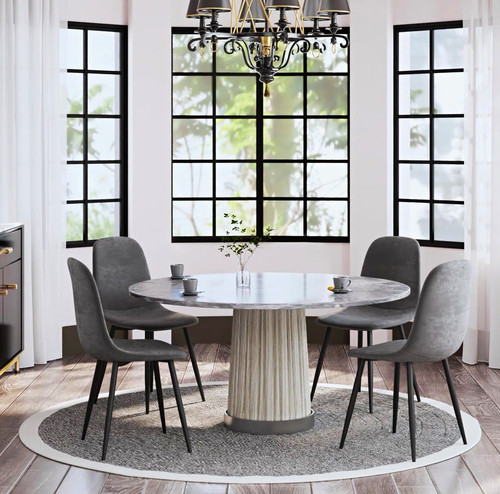 Round dining table 4 - dining, &