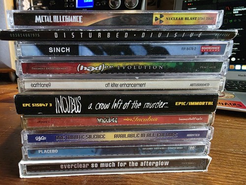Metal alt rock s - metal, cd's