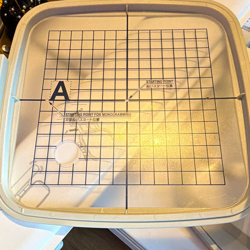 Janome embroidery machine hoop - janome,