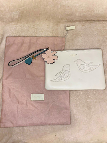 Radley london white leather - london,
