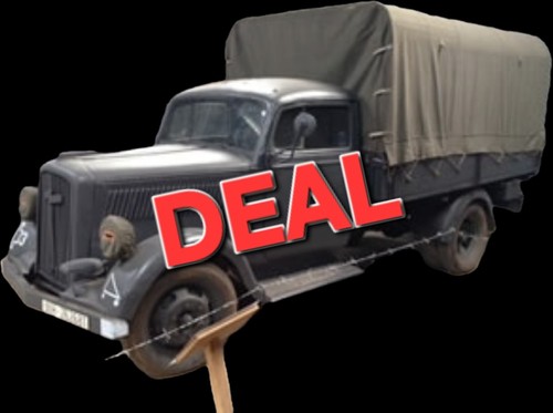 28mm opel blitz trucks - 2x,