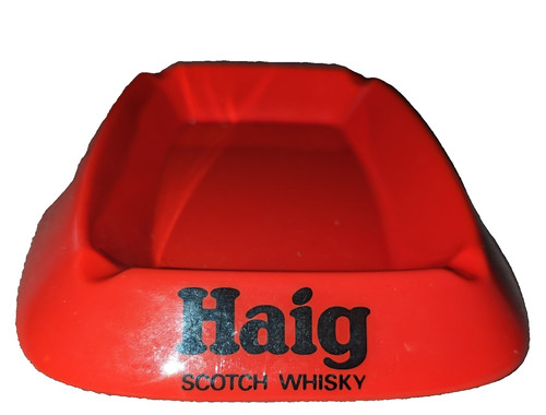 Vtg haig scotch - whisky, ashtray