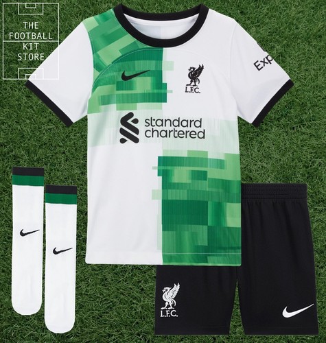 Liverpool away full kit youth - kit,