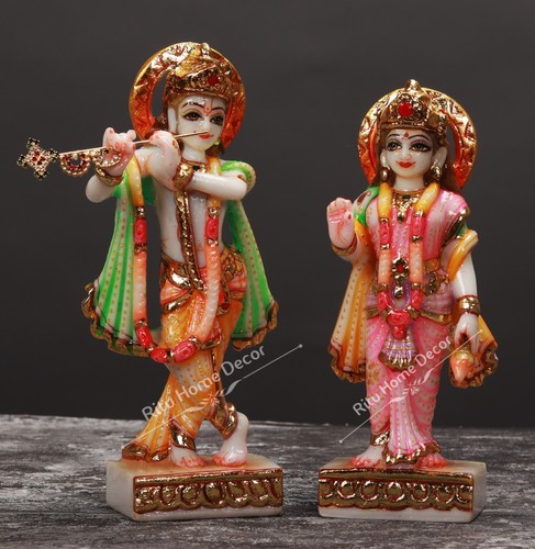Radha krishna statue - radha,