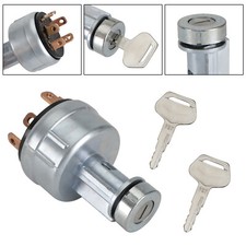Ignition Switch For Kubota Iseki Yanmar John Deere 08086-10000 With 2Keys UK