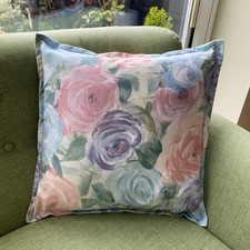 Vintage Pastel Floral Cushion
