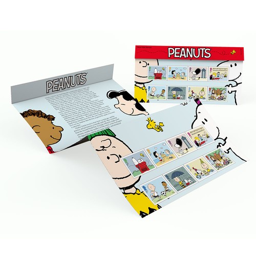 Peanuts stamps presentation - peanuts,