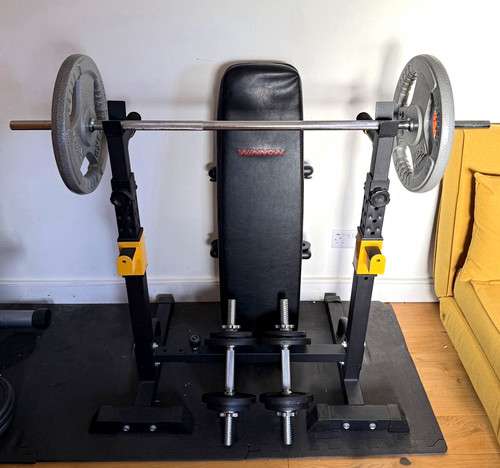Workout bench press set - press,